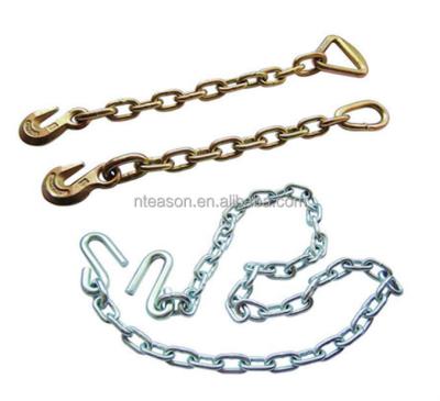 China Drive Chain USA Standard Chain With Hooks Chain Alloy Steel Commercial High Strength Lifting Chain for sale