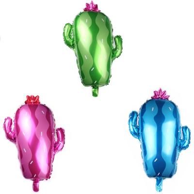 China Party Supplies New Arrival Cactus Balloons Kids Birthday Party Wedding Decoration Factory Foil Balloons for sale