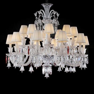 China Luxury Lobby EUROPE Crystal Chandelier Lighting Modern Hanglamp for sale