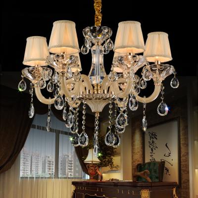 China EUROPEAN European Style Villa Style Candle Chandelier Crystal Chandelier Hotel Chandelier for sale