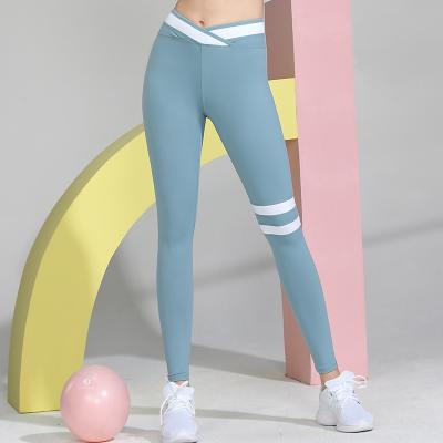 China Breathable Women High Waist Gaiters For Butt Lift Tummy Control Breathable Yoga Pants for sale