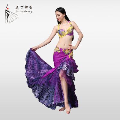 China New Comfortable Professional Belly Dance Costume With Egyptian Bra for sale