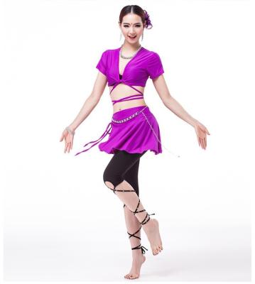 China Unitards Women 4 Piece Costume Training Belly Dance Belly Dance Costume for sale