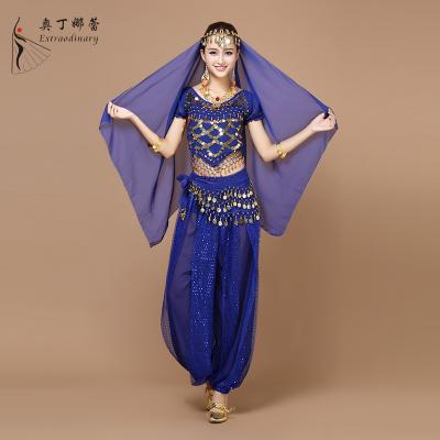 China Professional Belly Dance Sets Hot Selling Outfits Top And Skirt Set for sale