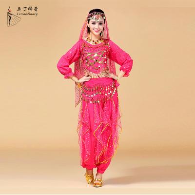 China Hot Festivals New Long Sleeve Belly Dance Wear Sets For Performance for sale