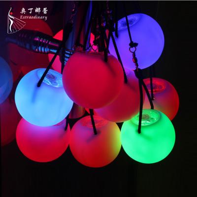 China LED BALL Belly Dance Led Belly Dance POI Thrown Ball LED Glow POI for sale