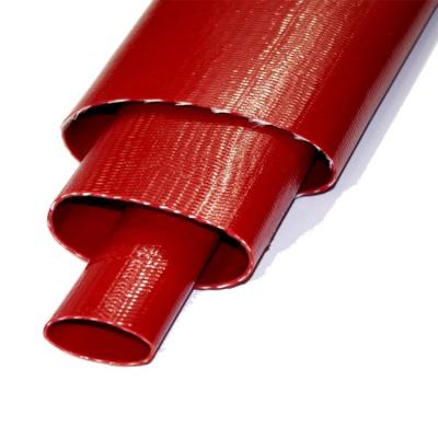 China Lightweight PVC Different Configuration 4BAR/6BAR/8/10BAR Colors Flat Hose Pipe for sale