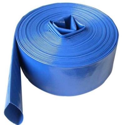 China Lightweight Agriculture Irrigation Water Delivery PVC Heavy Duty Discharge Layflat Hose for sale