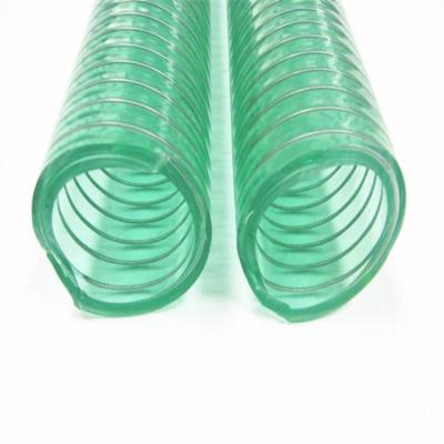 China Factory High-qulaity Steel Wire Anti Static Clear PVC Spiral Reinforced Steel Wire Spiral PVC Hose for sale