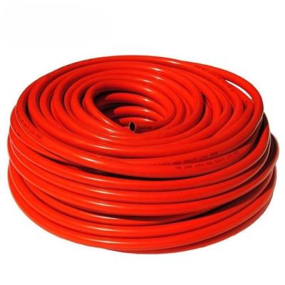 China Orange Flexible Light 1/2 Inch PVC LPG Gas Hose For Manufacturing for sale