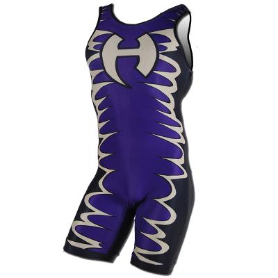 China Wholesale Custom Quick Dry Wrestling Suit Quick Dry Singlets College Sublimated Team Professional Wrestling Empty High Quality Retro Wrestling Suit for sale