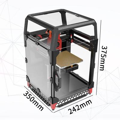 China Easy to Build Best Price and High Quality VORON V1.1 Corexy 3D Kit Printer with Included Panels for sale