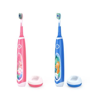 China Hotel Children's Electric Toothbrushes Portable Cute Cartoon Brush Sonic Electric Toothbrush For Children for sale