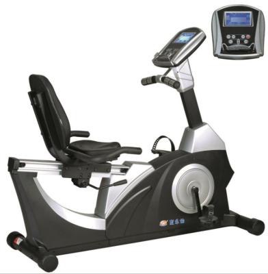 China Cardio Aerobic Commercial Magnetic Equipment LCD Control Fitness Gym Excersice Recumbent Bike for sale