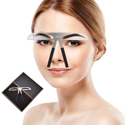 China Permanent Microblading Supplies Metal Makeup Eyebrow Caliper Balance Ruler/Eyebrow/Eyebrow Training Tool 4020 for sale