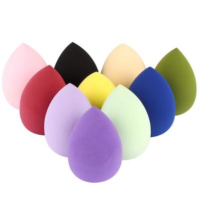 China Magic Side Cut Free Sponge Waterdrop Makeup Soft Sponge Professional Latex Beauty Tools MS014 for sale