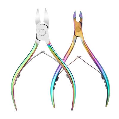 China Durable Finger Cuticle Trimmer Gradient Nail Cuticle Remover Nipper Clipper Cutter Dead Skin Nail Cuticle Remover Manicure Pedicure Tool for sale