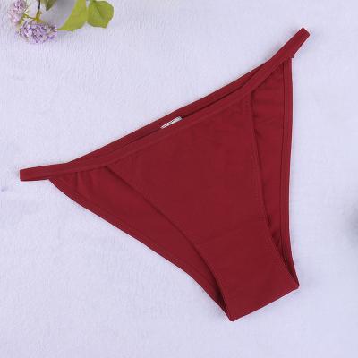 China Women's Breathable Briefs Bikini Women's Underwear Cotton Low Waist Thong Factory Supports Cross-Border Distribution Wholesale for sale