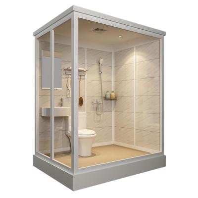 China Modern All In One Modular Bathroom Unit Prefab Bathroom Shower for sale