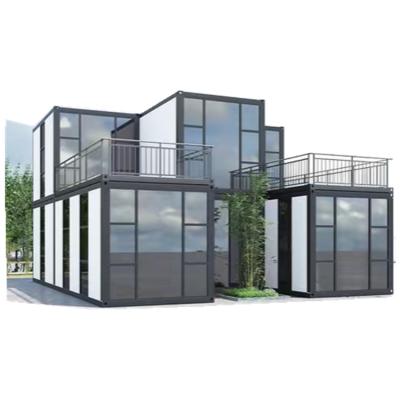 China 20Ft Apartment Building Homes Prefab 2 Bedroom Hotel Modern Luxury Modular Stackable Container House for sale