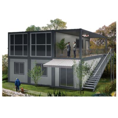 China Modern house prefab houses container house glass container luxury house for sale