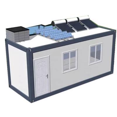 China Office Parking Lot Container Building Prefab Container House USA Homes Prefabricadas Luxury House for sale