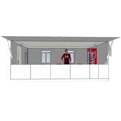 China Prefab Parking House Container Cafe for sale