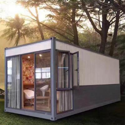 China Custom Made Luxury Low Cost Residential Prefab Parking Lot Modern Design Small Prefab House India for sale