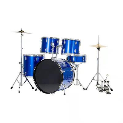 China Musical Use Full Size Adult Drum Set Jazz Drums Professional Playing Percussion Instruments for sale