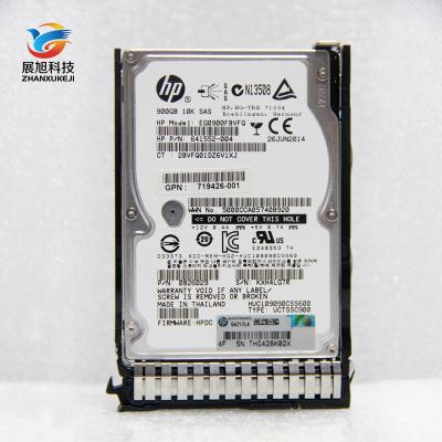 China HPE 719424-B21 719429-001 G8 G9 900g 6G 10K (2.5in) SAS HDD Enterprise Server Hard Drive HDD for sale