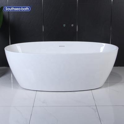 China Agricultural Wholesale Europe Commercial Free Standing Small Cheap Bowl Form Free Standing Fiberglass Or Curve Acrylic Bathtub en venta