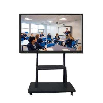 China Teaching 65 Inch Touch Screen Android Smart Blackboard Interactive Flat Panel Display With Pen Multimedia Digital Whiteboard for sale