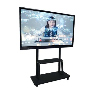 China Self-Service Business 65 Inch Nano Blackboard All In One Touch Screen PC Digital Interactive Whiteboard For E-Learning for sale