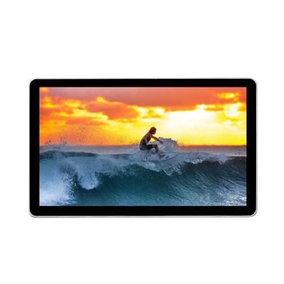 China 32 Inch Indoor Frame Android Smart TV LCD Screen Super Narrow Digital Signage Advertising Players For Wall Mount for sale