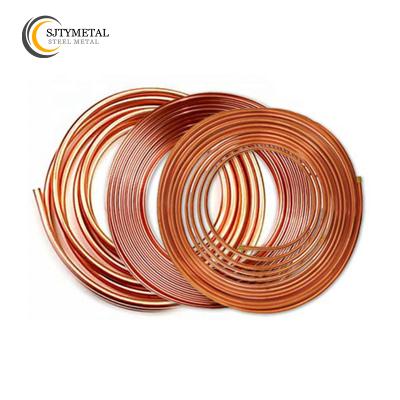 China Customized straight copper tube 8mm diameter from factory cheap copper pipe wholesale prices for sale