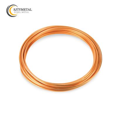 China Water tube or as condition factory direct sale ASTM B280 C12200 c2400 copper pipe for gas water heater for sale