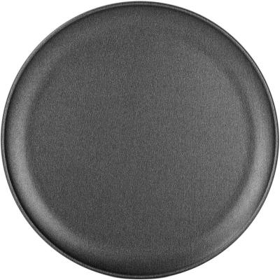 China Disposable 16 inch Black Nonstick Bakeware Pizza Pan for Home Kitchens and Restaurants for sale