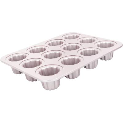 China Disposable 12 Cups Stainless Steel Nonstick Muffin Pans, Cupcake Pans for Kitchen and Restaurants for sale