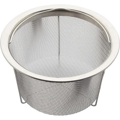 China Sustainable 7 Inch Stainless Steel Mesh Steamer Basket for Instant-Pot Accessories and Other Pressure Cookers and Pots for sale