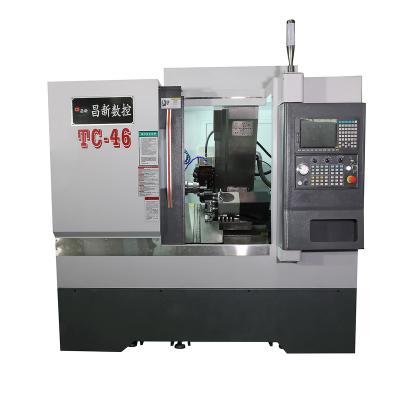 China Lathe and Center Universal CNC Lathe Milling Turning Machine for Metal TC-46 for sale