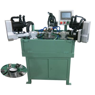 China Factory Three Heads Triple Sides Automatic Drilling Tapping Machine For Die Casting Aluminum Parts for sale