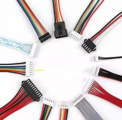 China Custom ETH / XH Automotive Shielded Wire Connector Power Cable Assembly Electronic Wiring Harness for sale