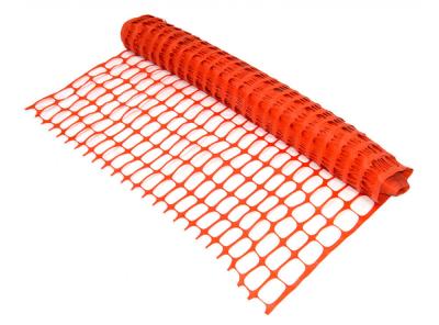 China Rigid Orange Outdoor Safety Fence Orange Barrier Safety Fencing for sale