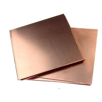 China Industrial or decorative factory direct sales, free samples, high quality price per square foot of copper sheet for sale