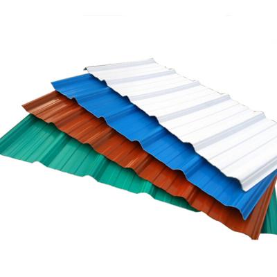 China Construction For House MESCO GL PPGI Color / PPGL Prepainta Roof Color Coated Galvanized Corrugated Steel Roofing Sheet for sale