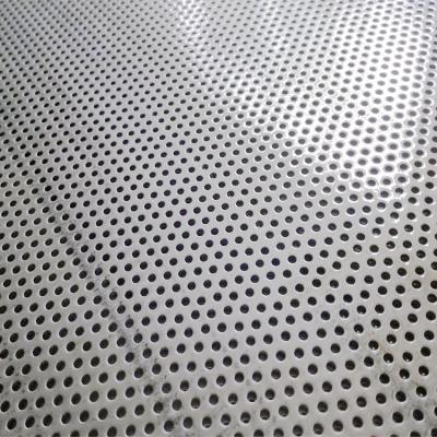 China Automatic 1mm Perforated 304 Stainless Steel Plate Sheet for sale