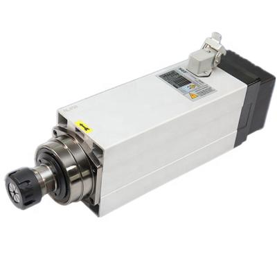 China Truning 4.5KW 18000rpm Air Cooled CNC Router Spindle Motor For Door Edge Woodworking for sale