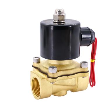 China Factory 2W Series 2W025 2W040 2W200 2W400 2W500 2 Inch Solenoid Valve For Water 2/2 Way for sale