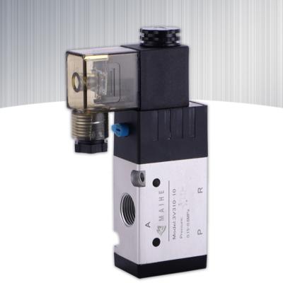 China 30 mm2 Series 3V310-10 Pneumatic Solenoid Valve (CV=1.68) 3V310 3V320 3 Way 2 Position Control Valves Internal Piloted 3/2 Way for sale