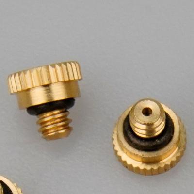 China Advertising company brass jet, machined spray nozzle, agricultural water atomizing sprinkler for sale